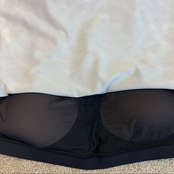 LULULEMON DANCE TO YOGA TANK TOP PRETTY PLUME ANGEL WING BLACK RUNNING GYM Sz 6 - Picture 11 of 14